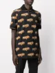 Dolce & Gabbana car print polo shirt