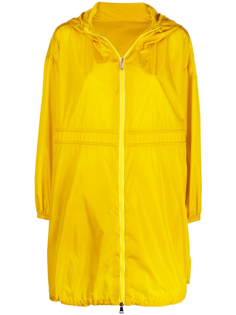 MONCLER LOGO DRAWSTRING RAINCOAT