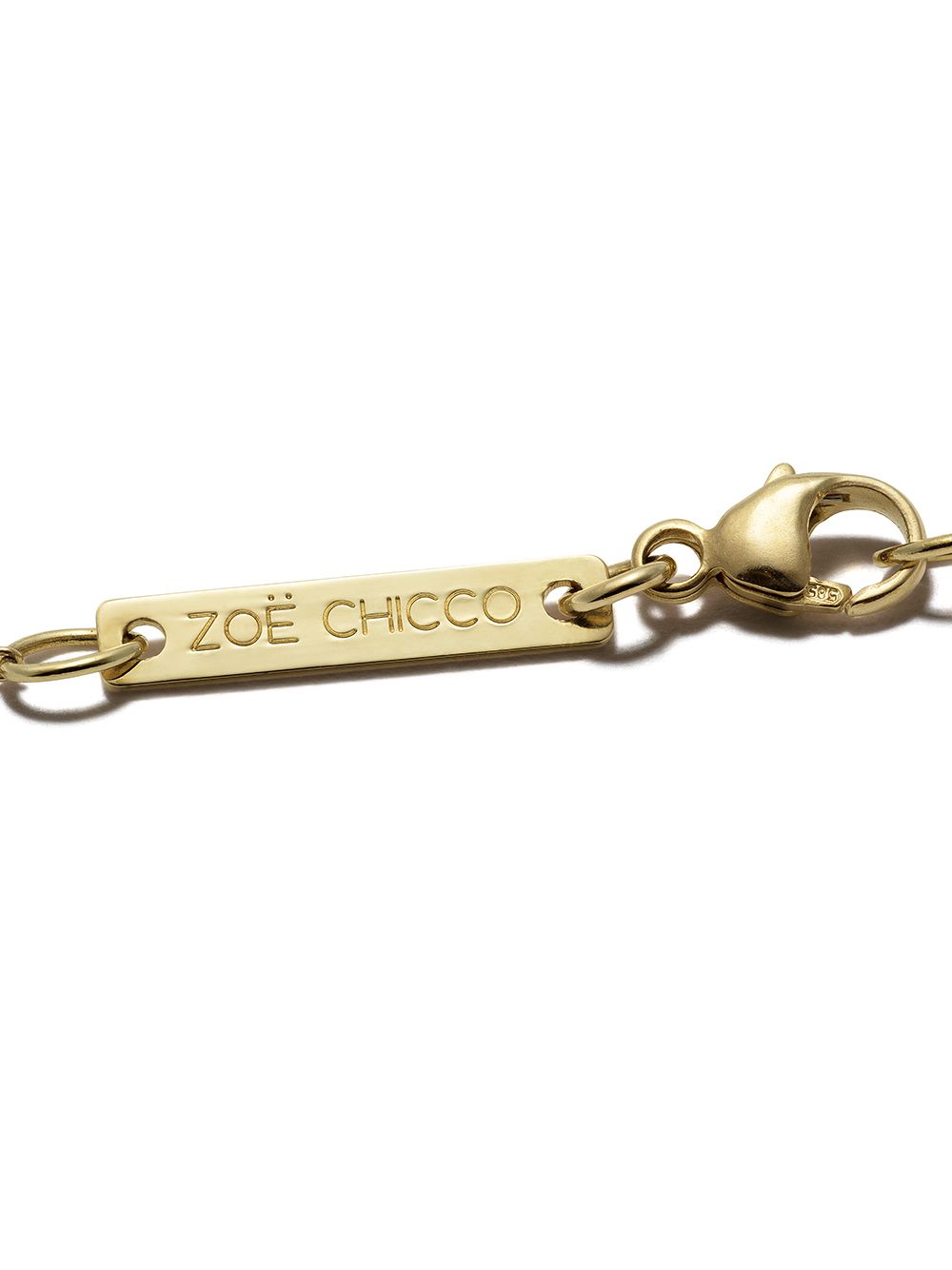 фото Zoë chicco 14kt yellow gold mama bracelet