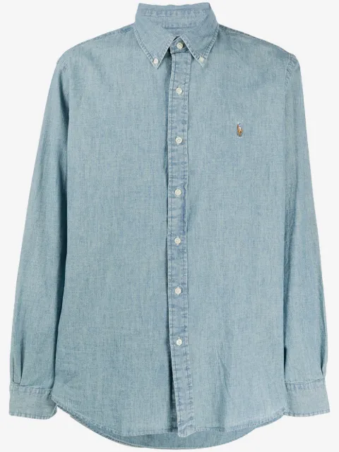 Polo Ralph Lauren Polo Pony-embroidered button-down shirt