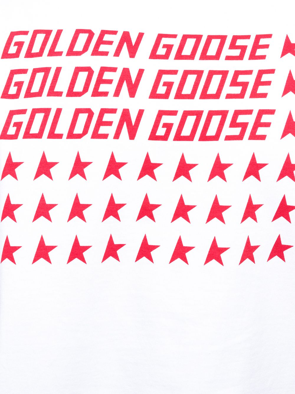 фото Golden goose logo print t-shirt