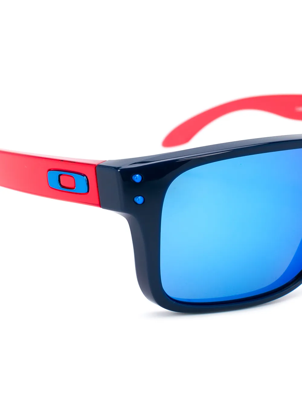 Oakley Zonnebril met vierkant montuur - Blauw