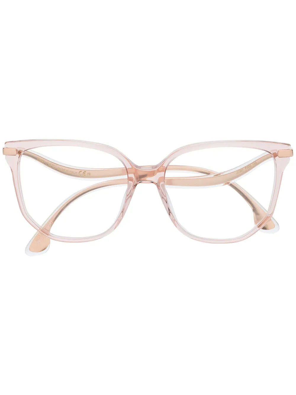 Jimmy Choo Eyewear очки в массивной оправе Jimmy Choo Eyewear очки в массивной оправе