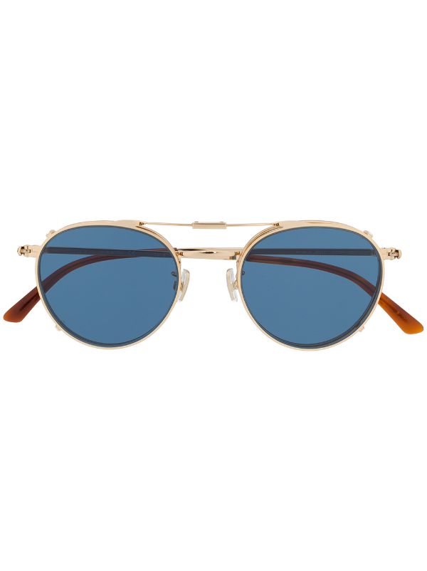 jimmy choo tortoiseshell round sunglasses