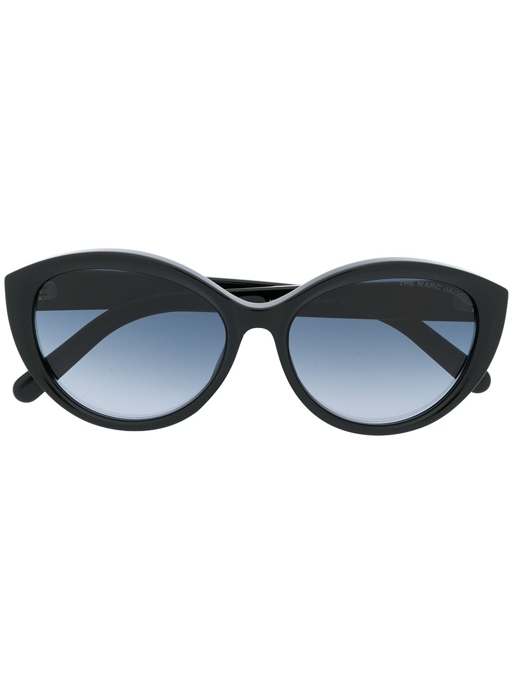 Marc Jacobs Oversized Frame Sunglasses In Schwarz