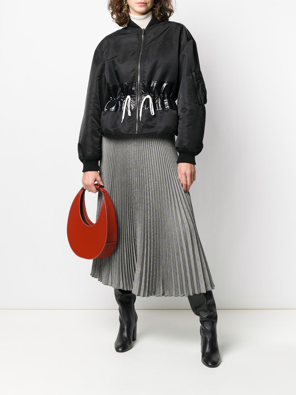 фото Givenchy куртка-бомбер с кулиской