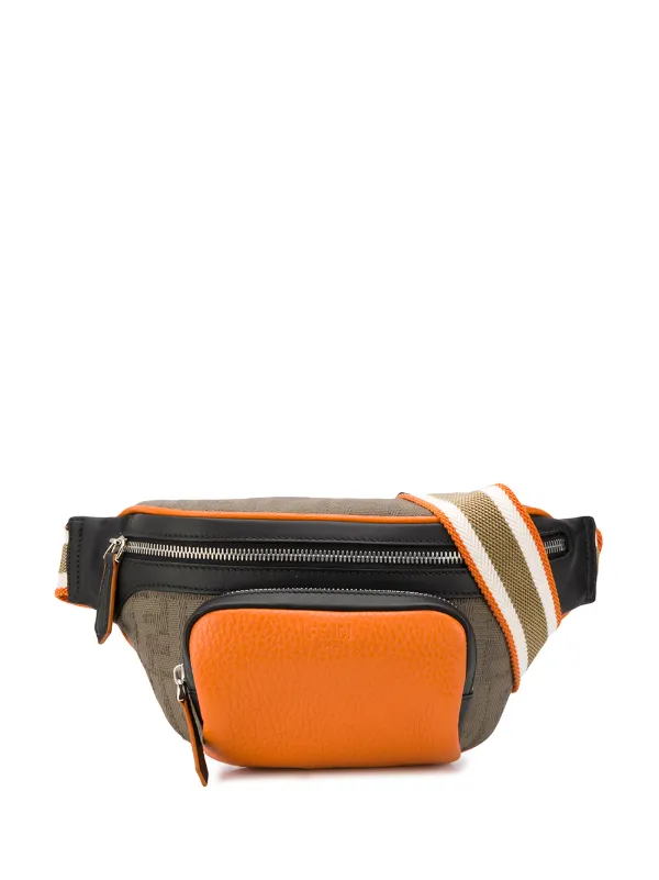 orange fendi belt