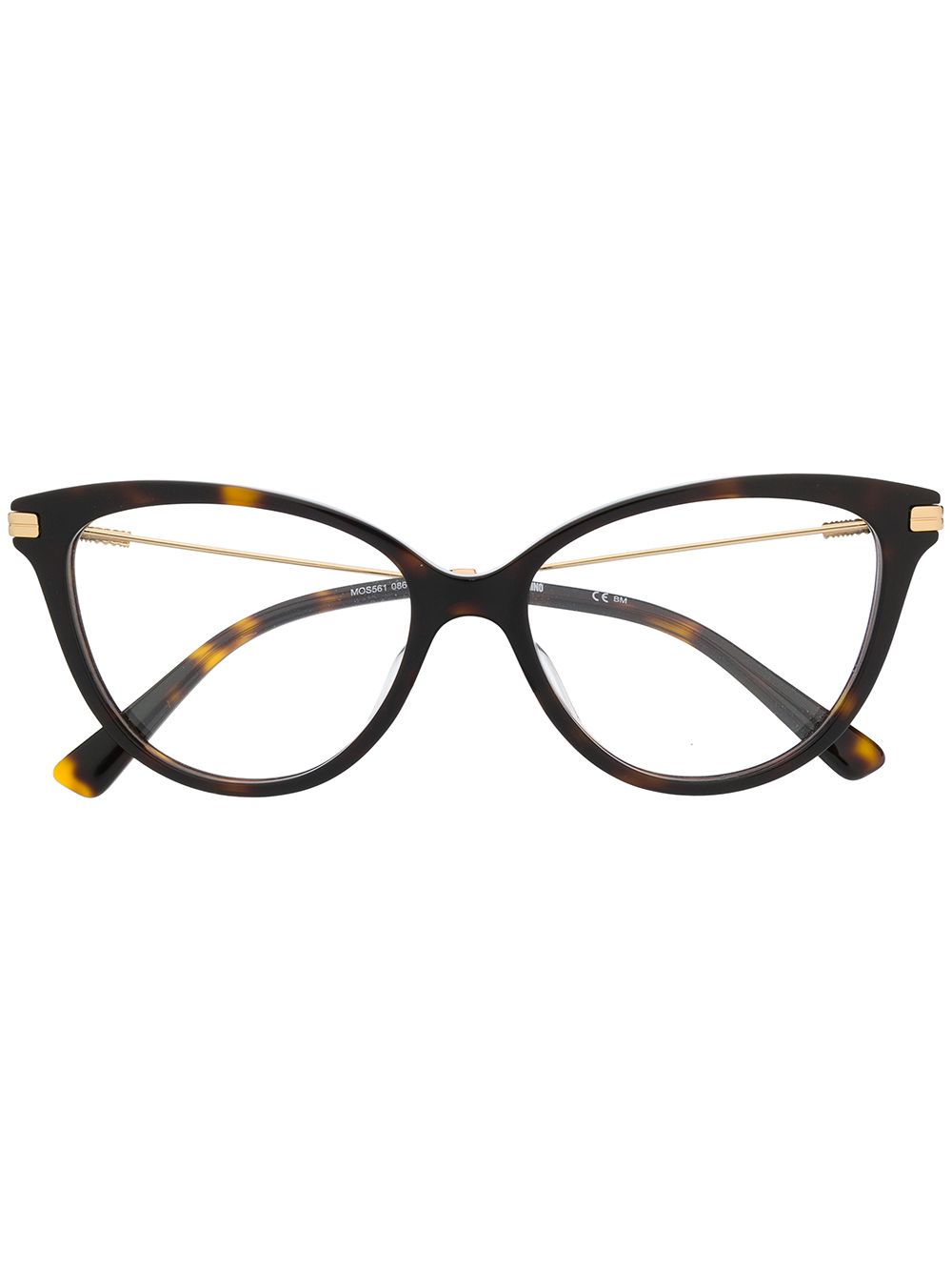 фото Moschino eyewear очки в оправе 'кошачий глаз'