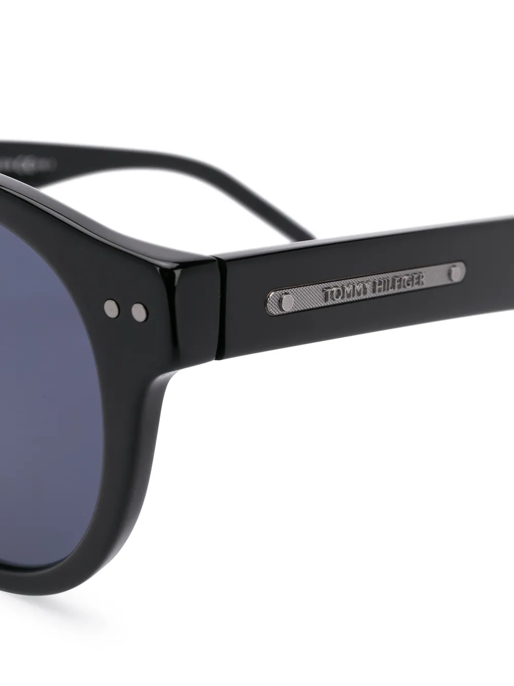 фото Tommy hilfiger солнцезащитные очки в круглой оправе с затемненными линзами