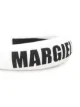MM6 Maison Margiela logo print padded headband