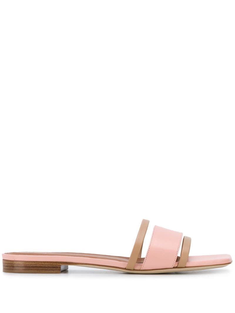 Malone Souliers Demi 10 Slides In Pink