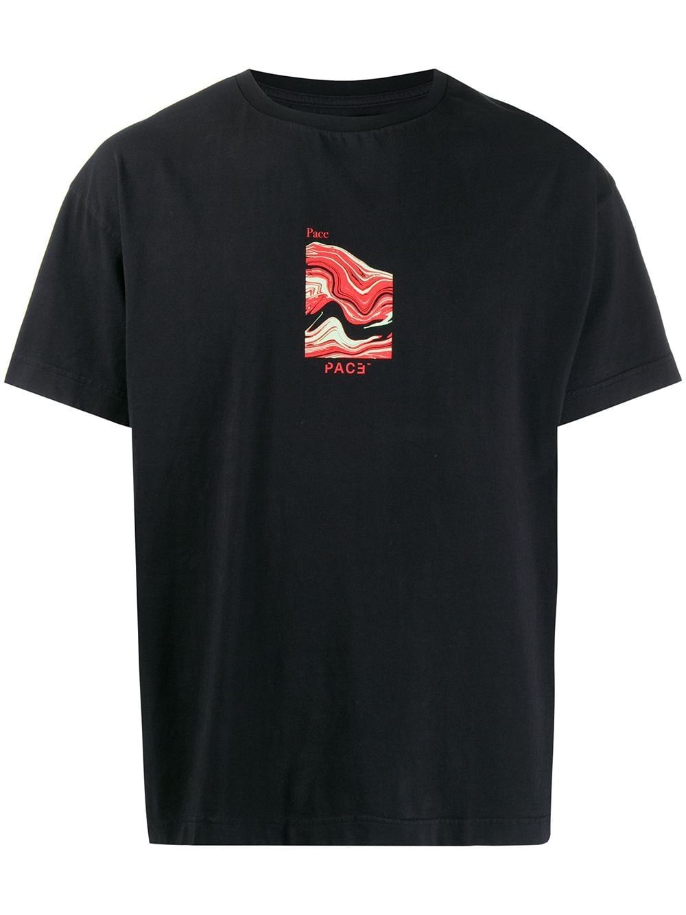 Pace Logo Graphic T-shirt In Black