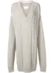 الصورة 1 من Maison Margiela فستان ميدي منسوج