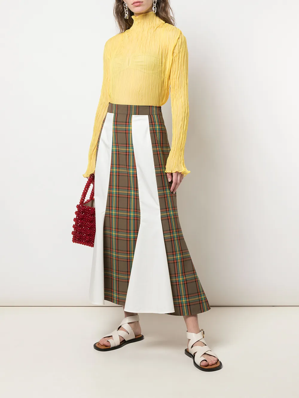  Ellery Geraffte Bluse   Gelb 