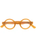 Lesca Burt round-frame glasses - Neutrals