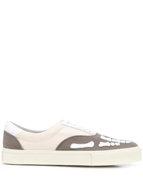 amiri low top skeleton sneakers