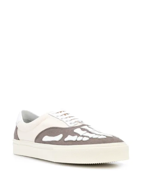 amiri shoes skeleton low top