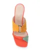 Rosie Assoulin pleated funky toe mules