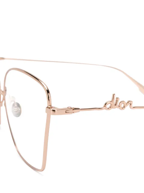 Dior Eyewear Occhiali Oversize Signature - Farfetch