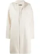 الصورة 1 من Jil Sander معطف جينز بصف أزرار واحد