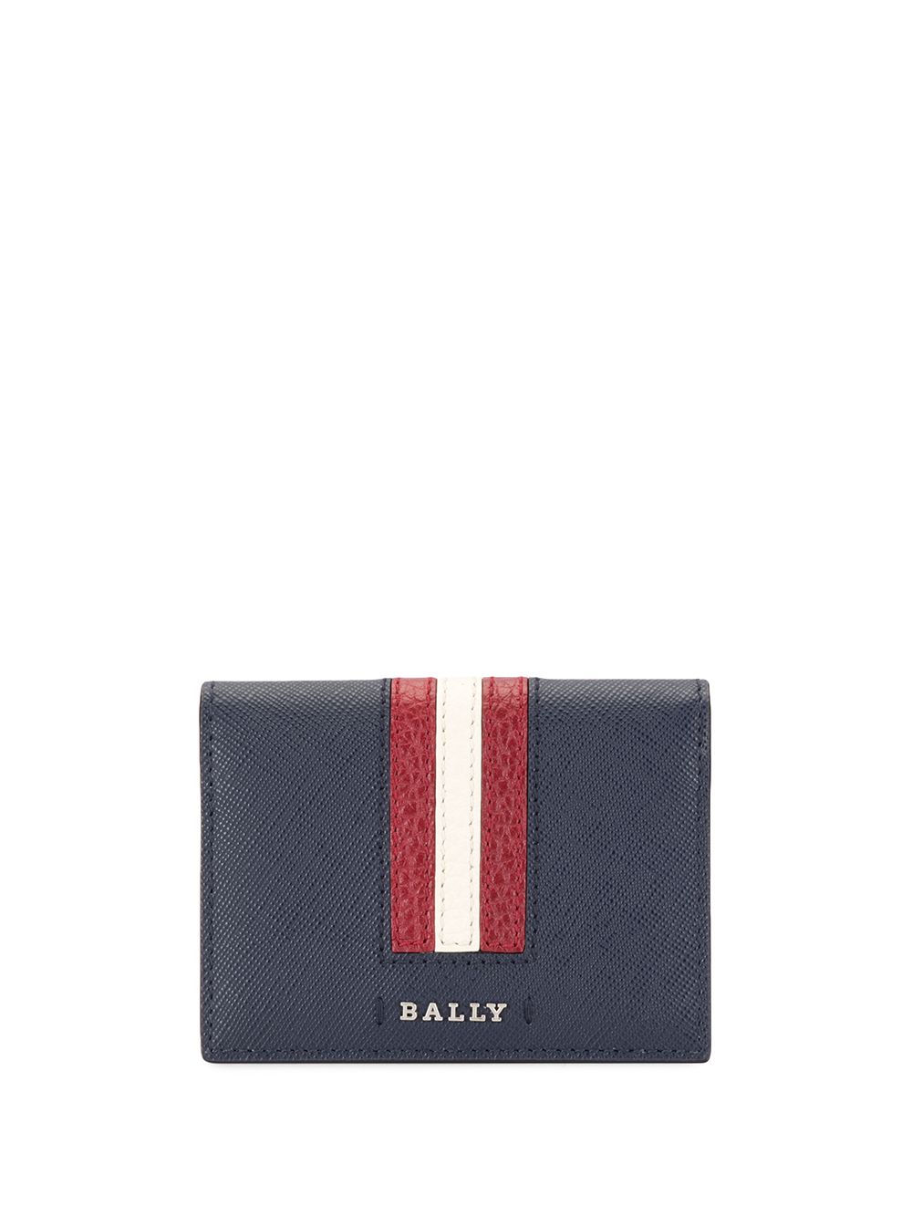 фото Bally кошелек в полоску с логотипом