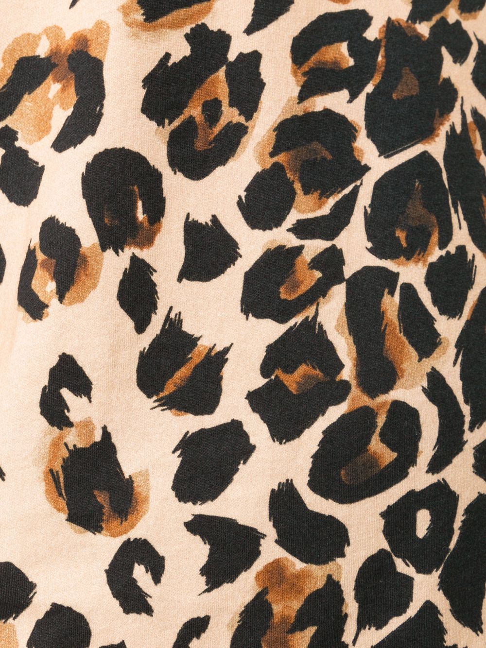 фото Mugler leopard logo t-shirt