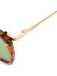 Gucci Eyewear نظارة شمسية بإطار مربع بتأثير صدف السلحفاة