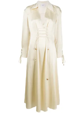 nanushka satin dress