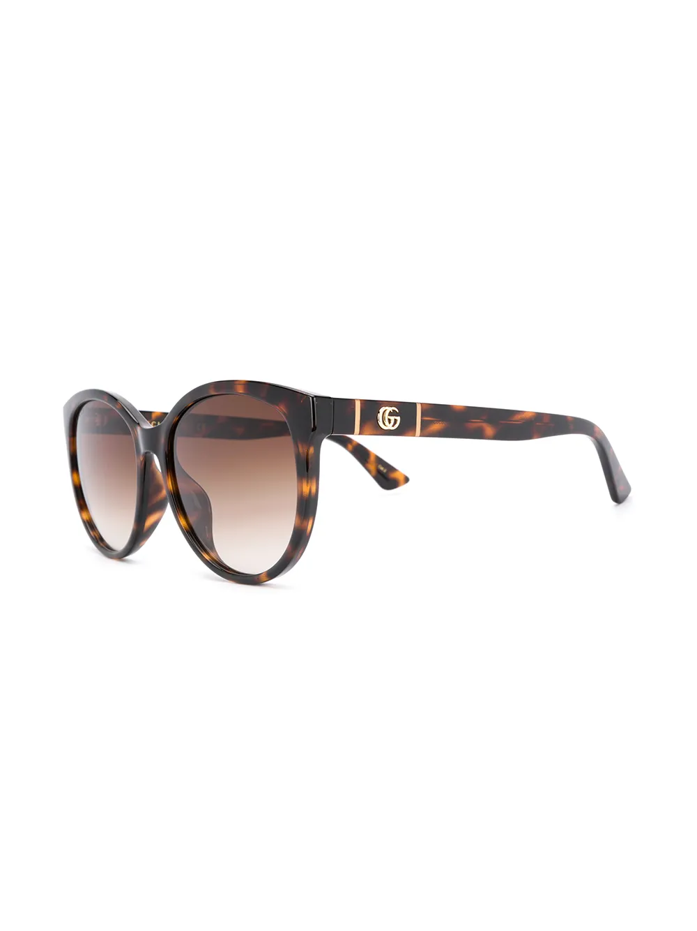 Gucci Eyewear GG0636S zonnebril met rond montuur Bruin