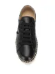 Prada lace-up platform espadrilles
