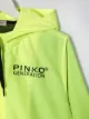Pinko Kids هودي بشعار الماركة وسحاب