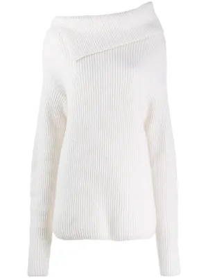 Stickade tröjor från Nina Ricci Dam Farfetch Nina stickad tröja, Stickade tröjor Trendiga stickade