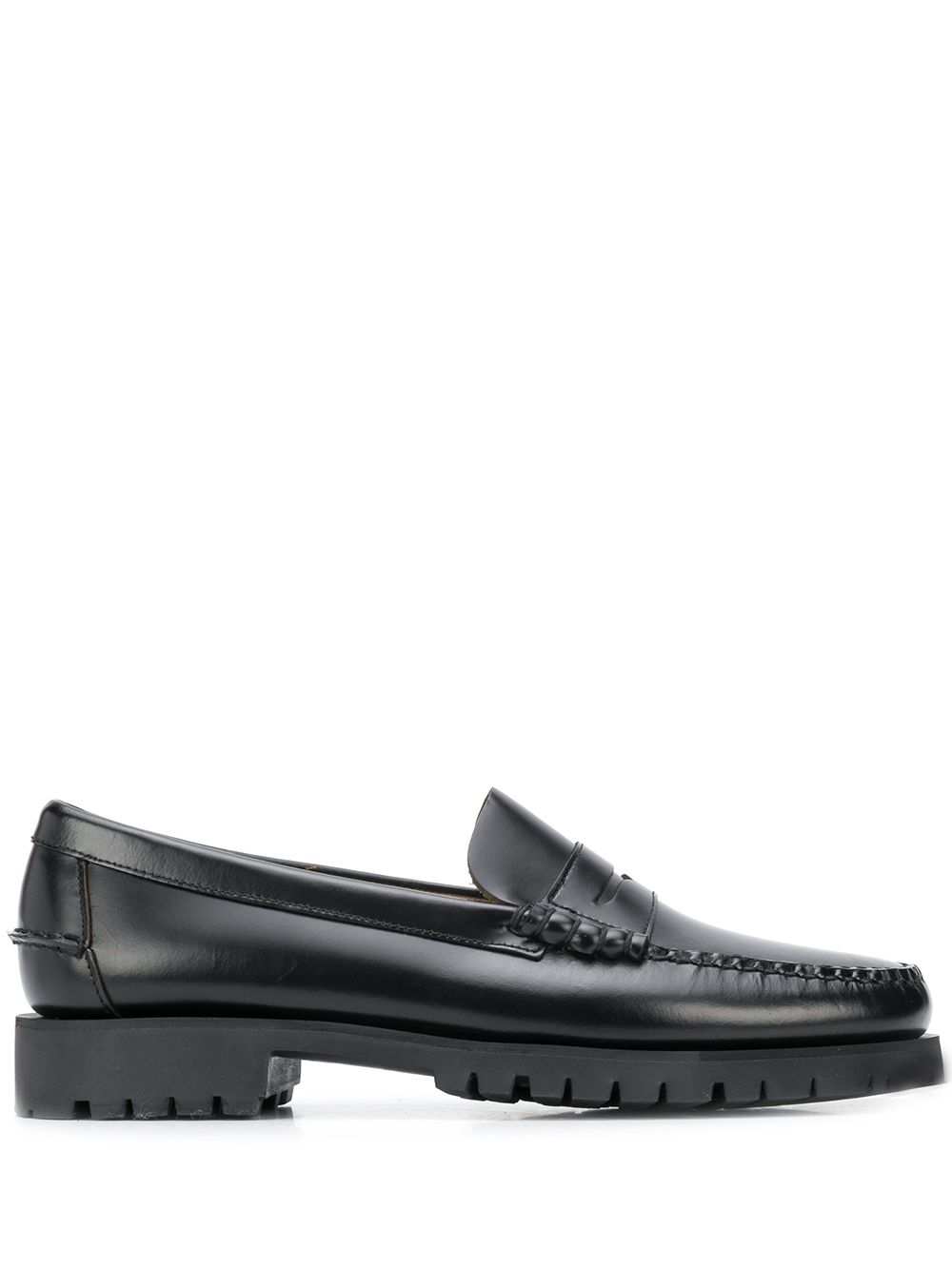 фото Sebago logo loafers