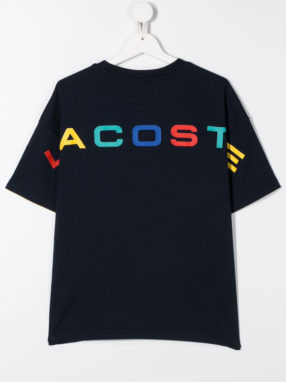 фото Lacoste kids teen logo-print t-shirt