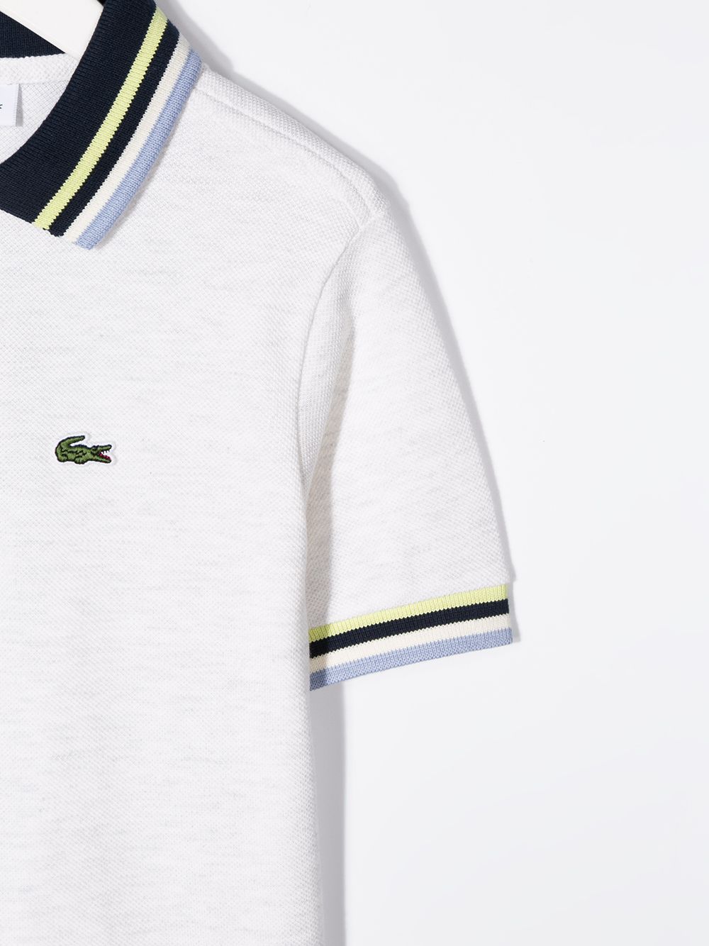 фото Lacoste kids logo embroidered polo shirt