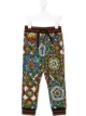 الصورة 1 من Dolce & Gabbana Kids بنطال رياضي بطبعة