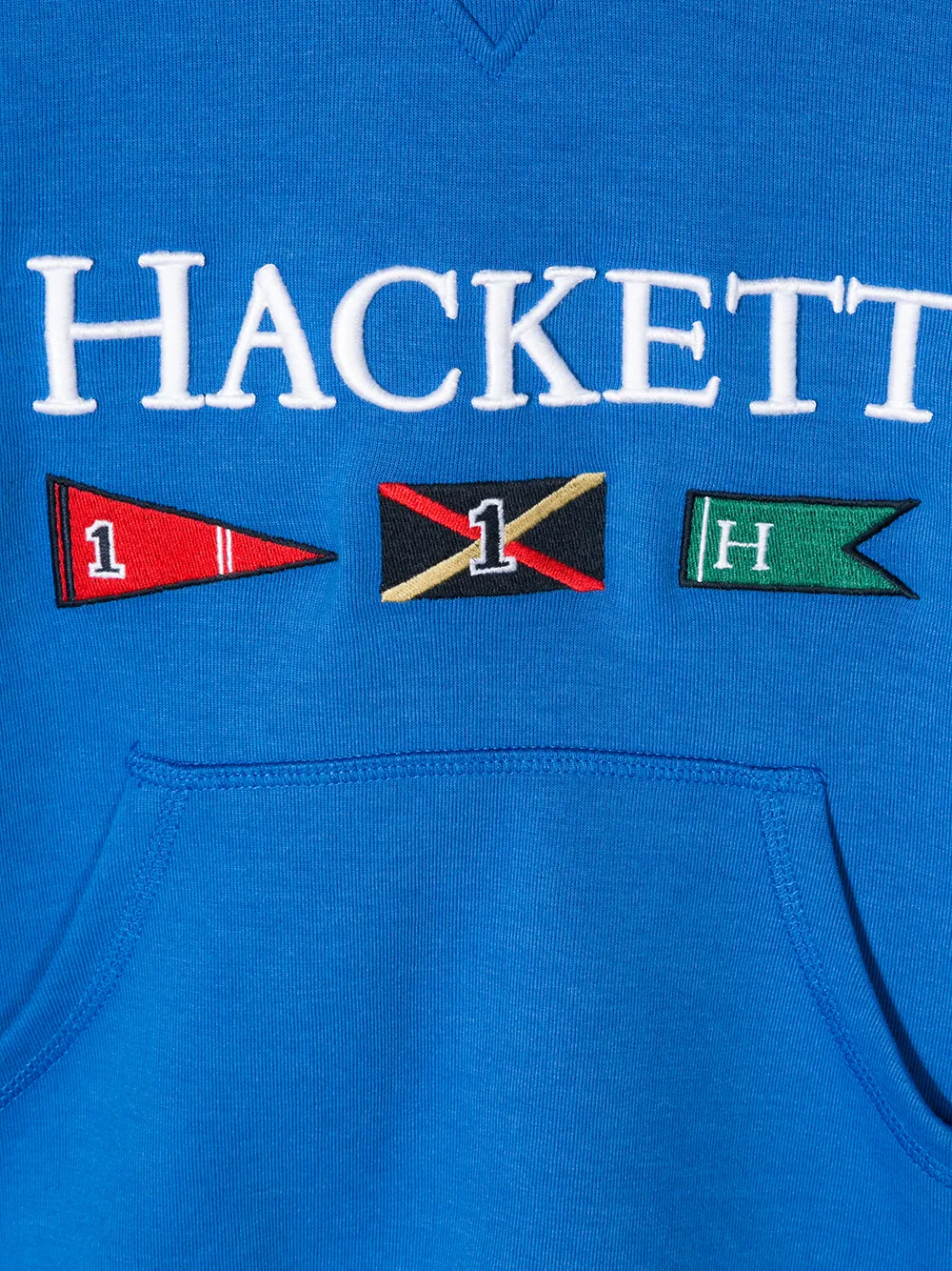 фото Hackett kids logo embroidered hoodie