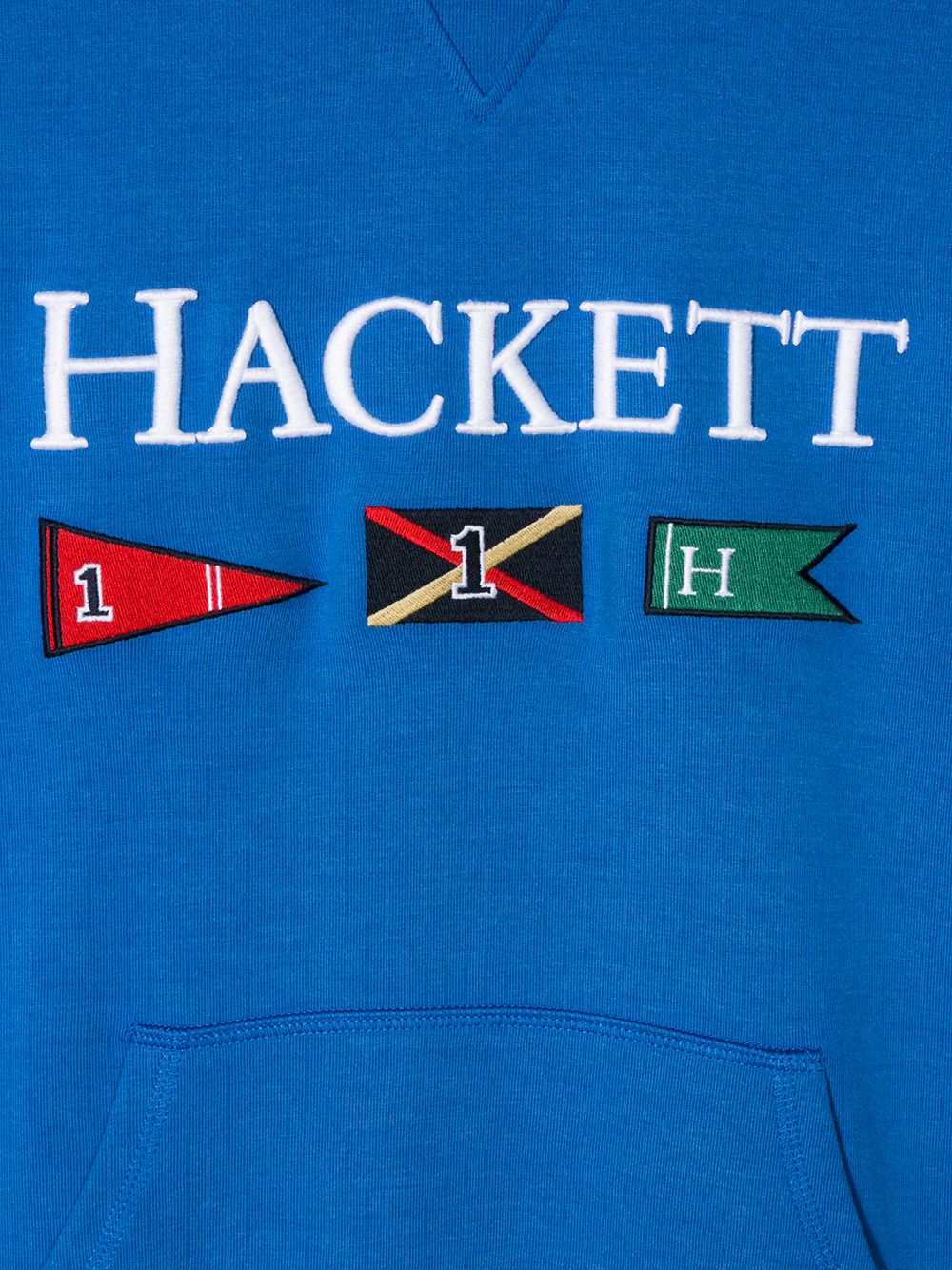 фото Hackett kids teen flag logo hoodie