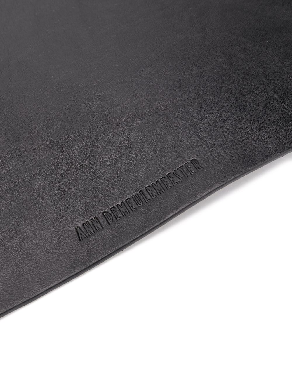 фото Ann demeulemeester logo embossed desk mat