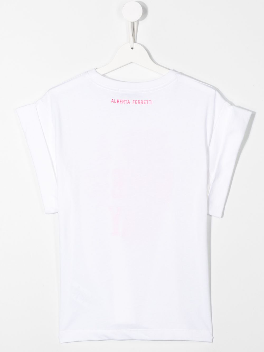 фото Alberta ferretti kids slogan t-shirt