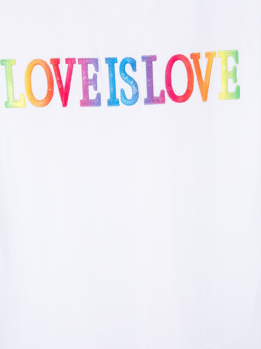 фото Alberta ferretti kids love is love t-shirt