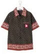 الصورة 1 من Dolce & Gabbana Kids قميص بوبلين بطبعة باندانا