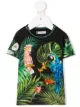 الصورة 1 من Dolce & Gabbana Kids تيشيرت بطبعة استوائية