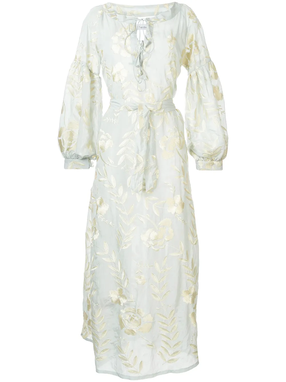 Bambah Alyssum Floral Embroidered Dress - Farfetch