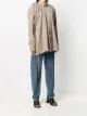 Y/Project asymmetrical checkered shirt