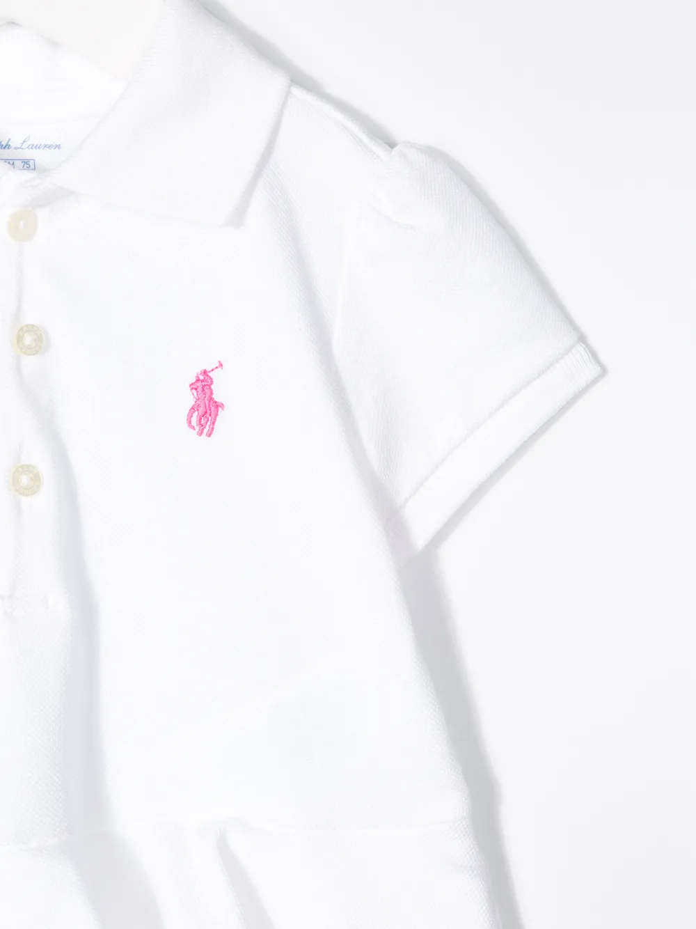 фото Ralph lauren kids платье с вышитым логотипом