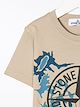 Stone Island Junior تيشيرت بطبعة شعار بوصلة