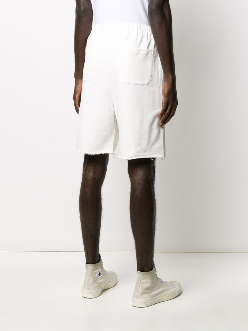 Shop Ih Nom Uh Nit Logo Print Track Shorts In White