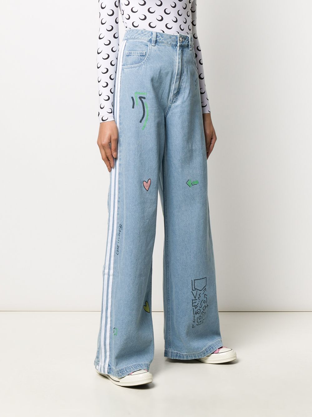 Adidas Fiorucci Jeans