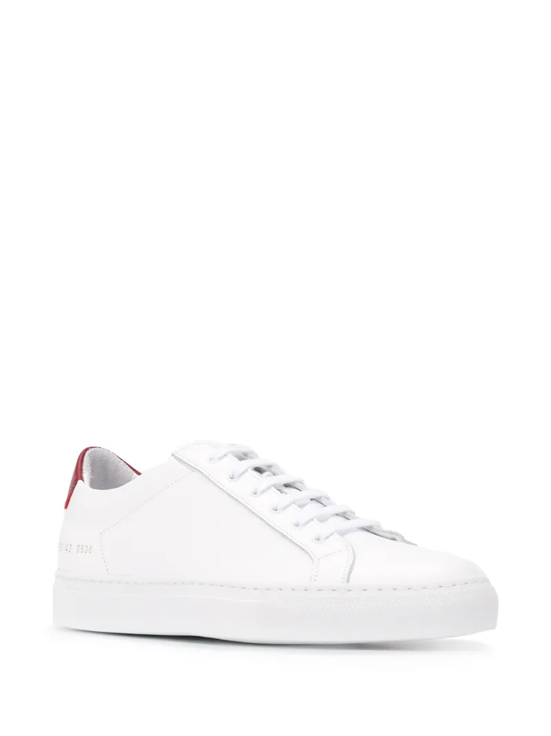 common projects achilles retro leather sneakers